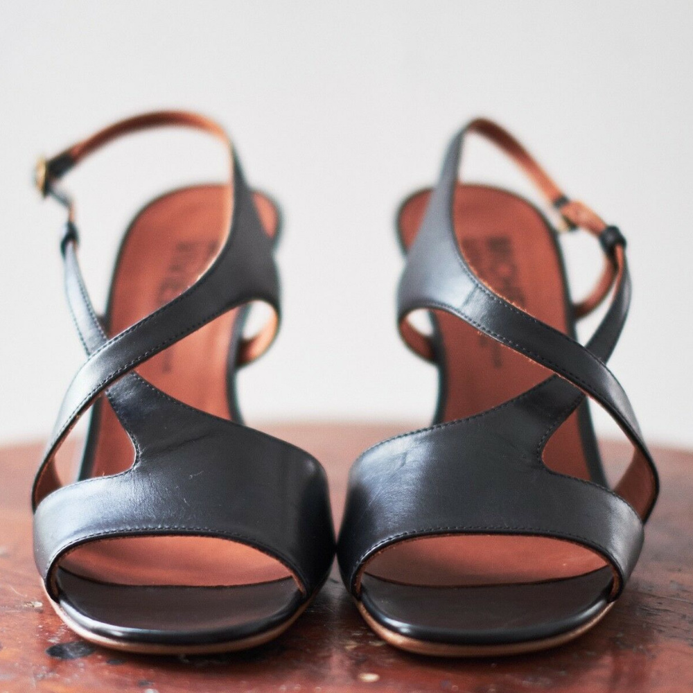 Michel Vivien "Sydney" Slingback Sandals